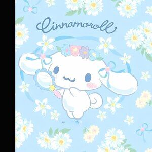 Super Kawaii Cinnamoroll Sanrio Inspired Custom Composition Notebook